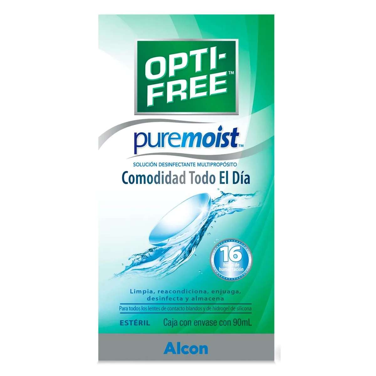 OPTIFREE PUREMOIST MULTIPROPOSITO 90 ML