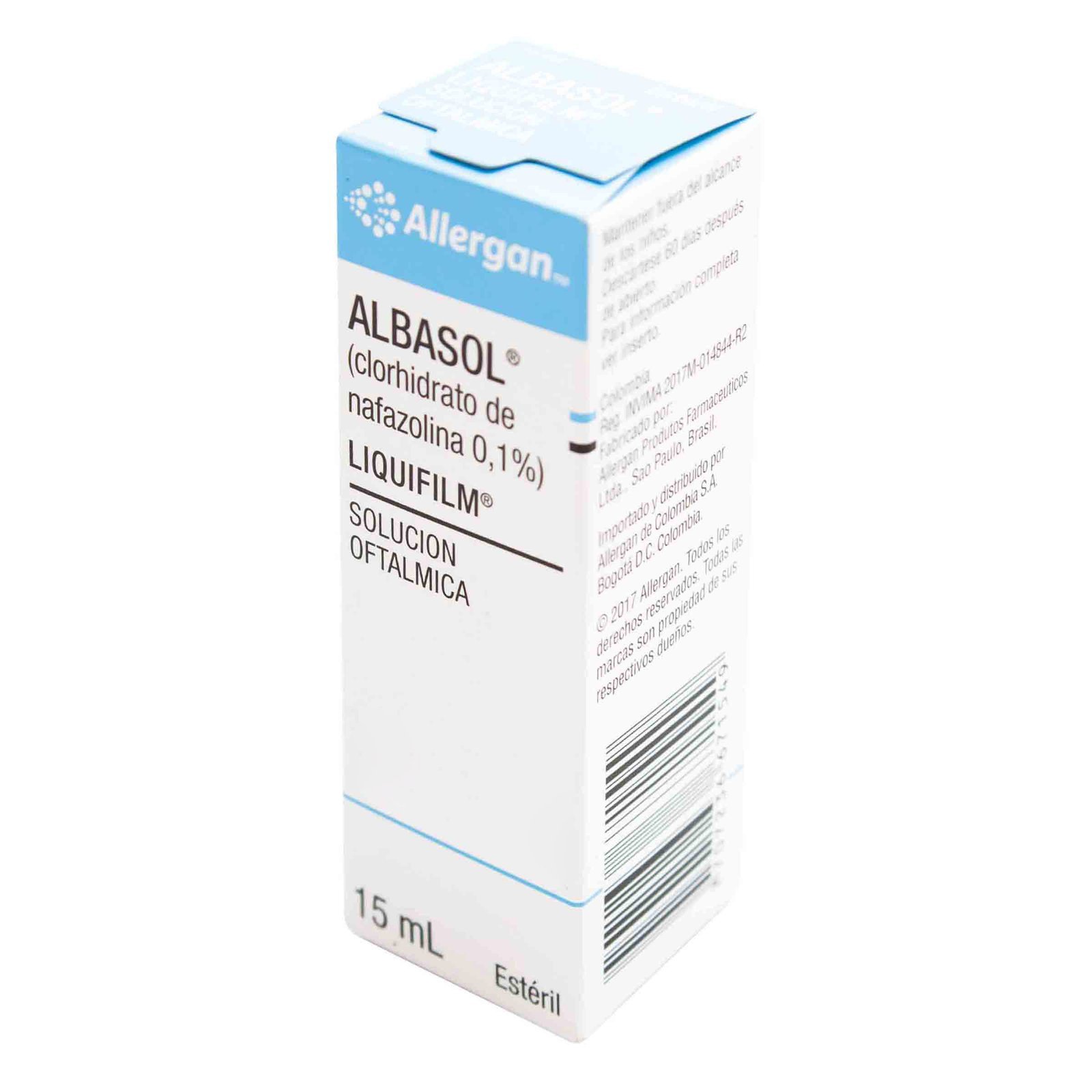 Albasol Solucion Oftalmica 15 ml