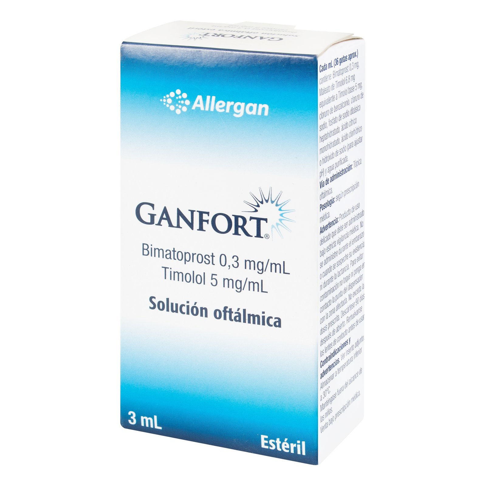 Ganfort Gotero 3 ml