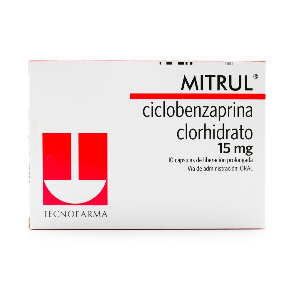 Mitrul 15 mg 10 Tabletas