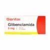 Glibenclamida 5 mg 30 Tabletas Gf