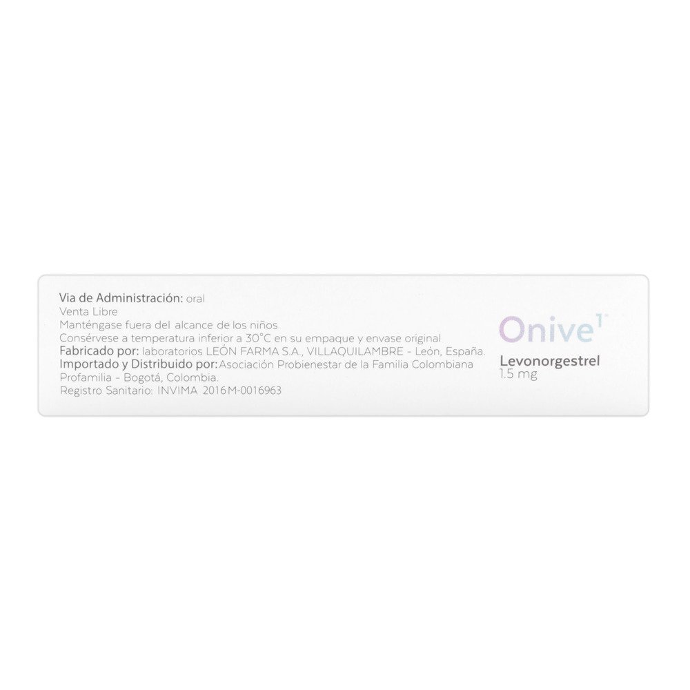 Onive 1 1.5 mg 1 Tableta17415