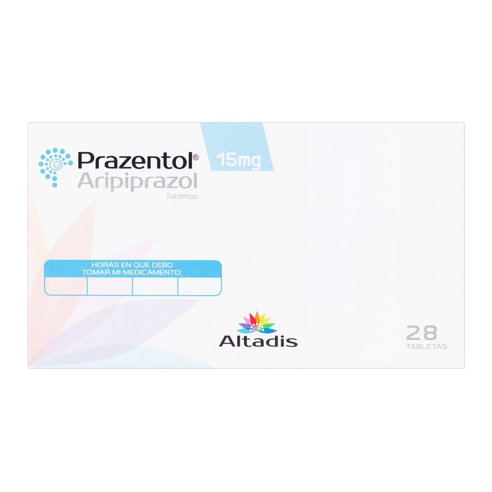 Prazentol 15 mg 28 Tabletas