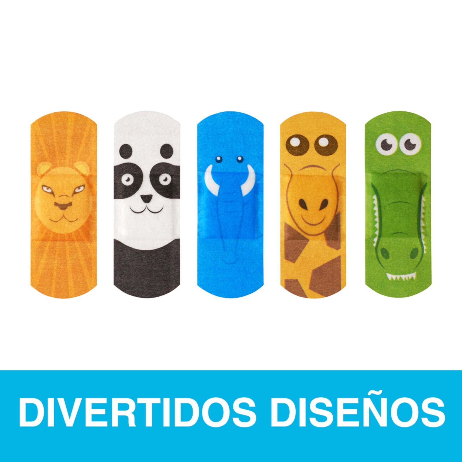 Curas Nexcare Niños Animales 20 Unidades