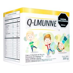 Q-lmunne Vainilla Caja X 15 Sobres