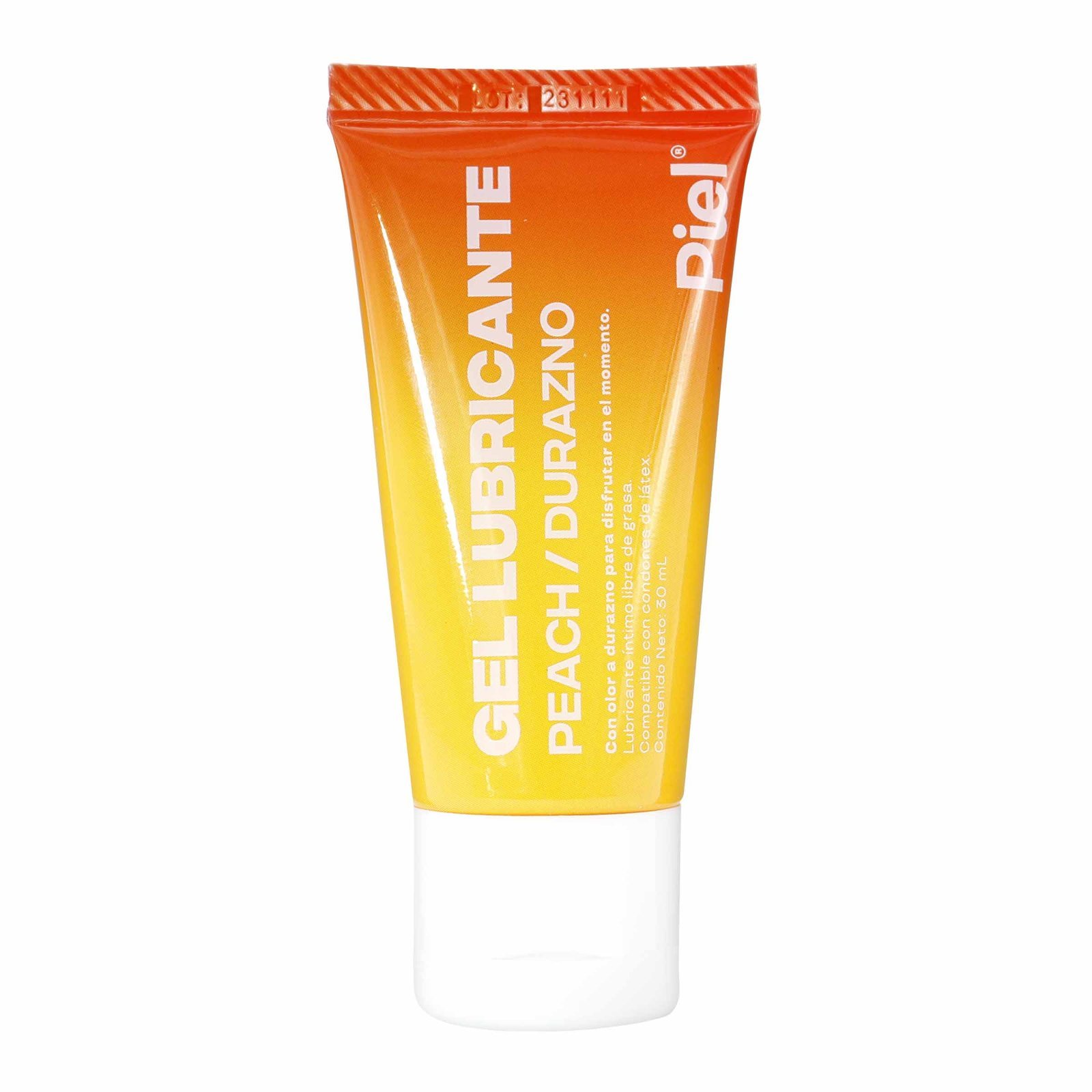 Gel Lubricante Piel Olor Durazno 30 ml