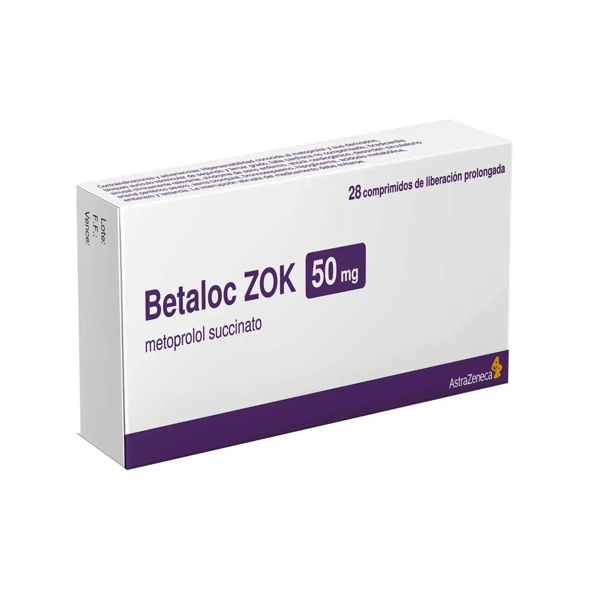 Betaloc Zok 50 mg 30 Tbs