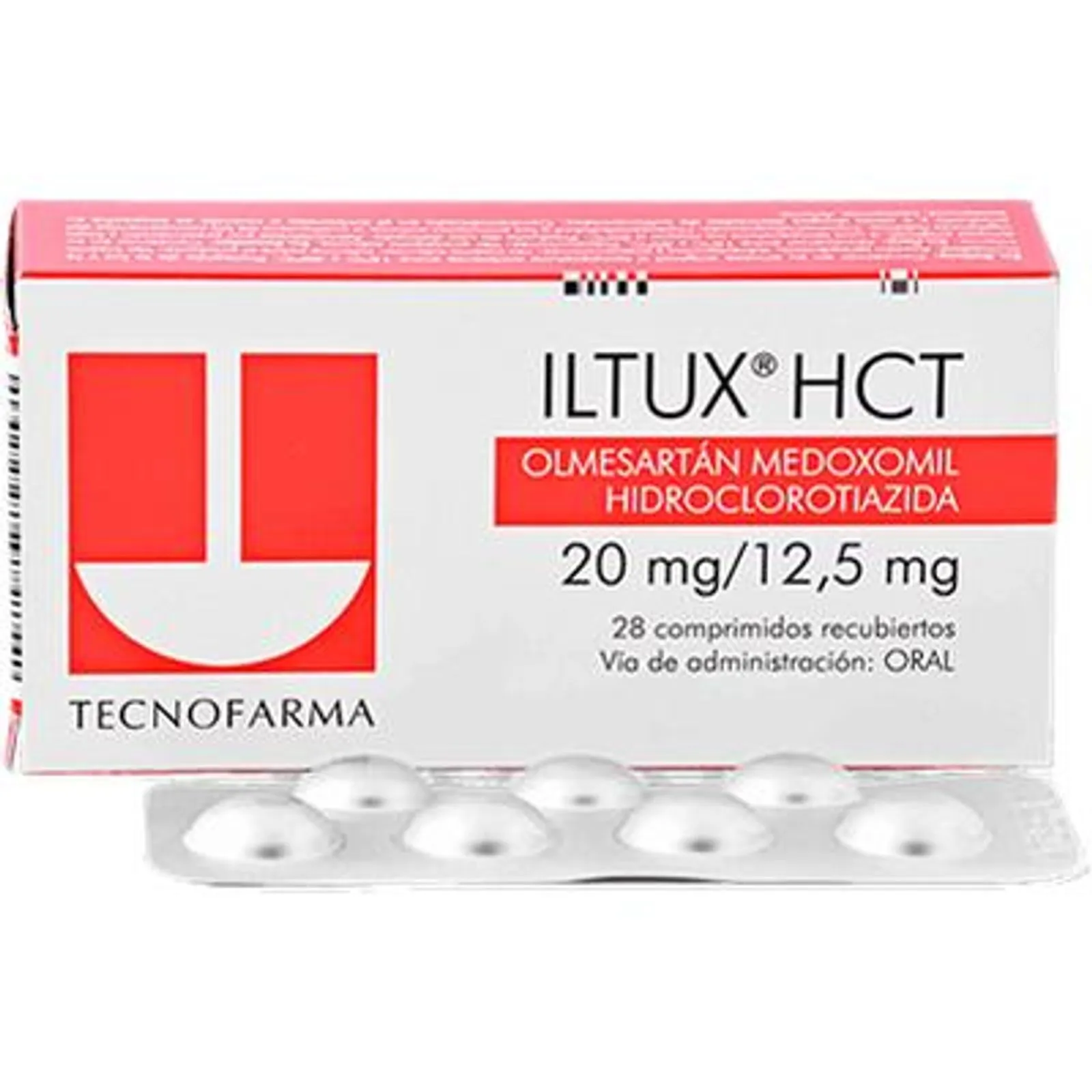 Iltux Hct 20/12.5 mg 28 Comprimidos